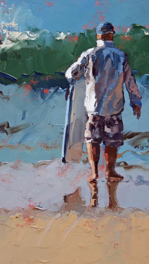 Junior Surfer II by Claire McCall