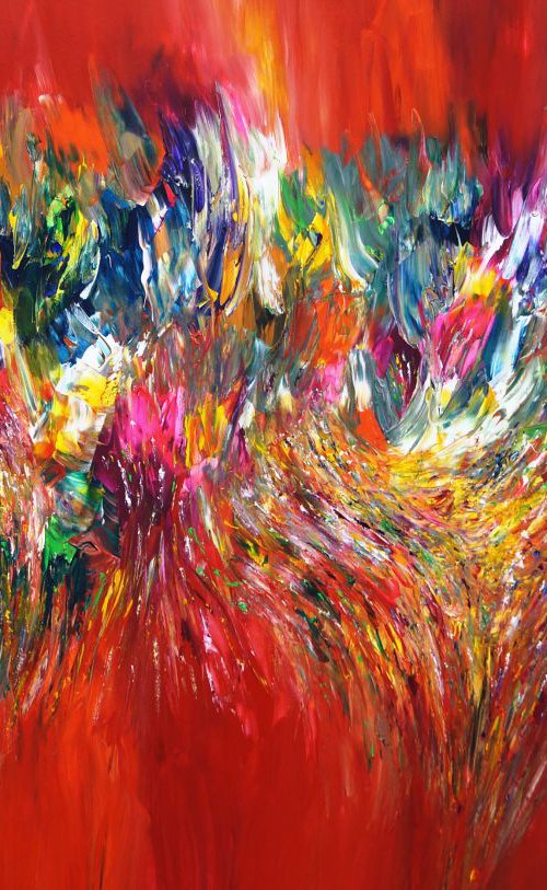 Vitality Red XL 1 by Peter Nottrott