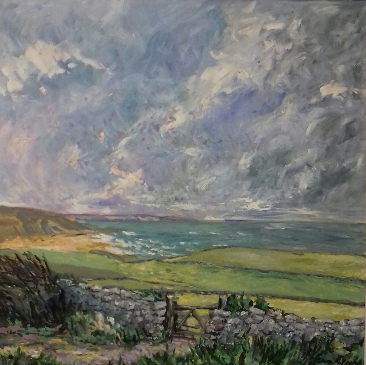 Croyde Bay From Baggy Point by Ann Kilroy