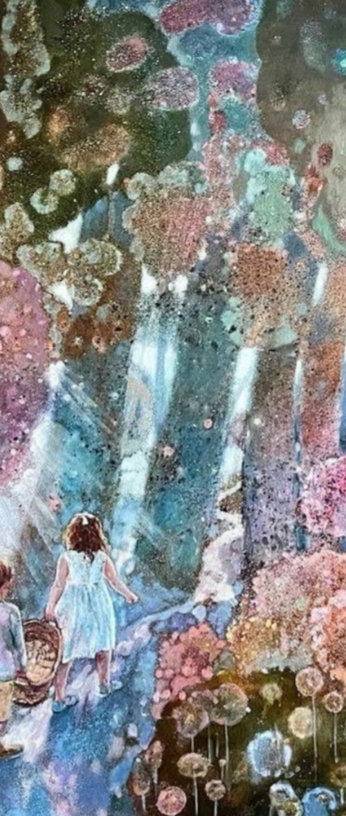 Into the fairy forest for berries by Nadezda Stupina