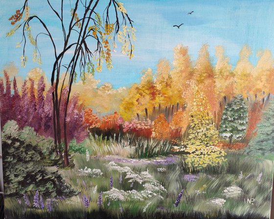 Whispers of the Sunny Forest
