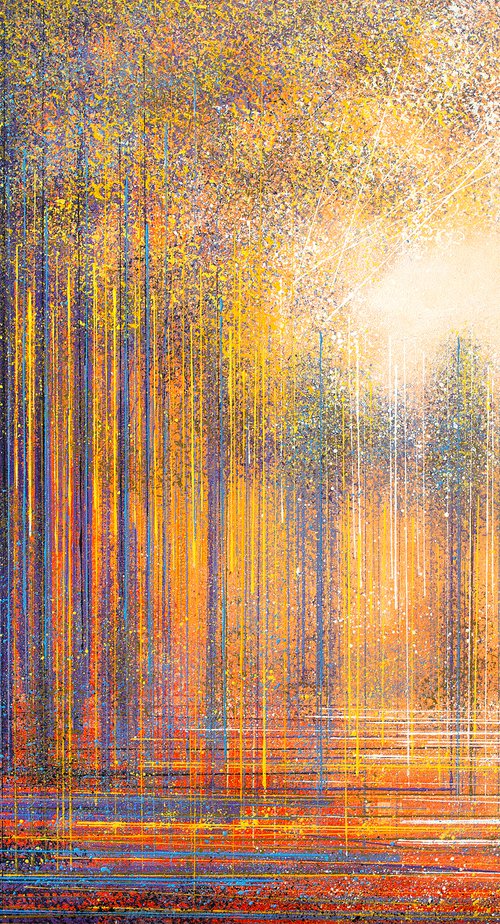 Sunset At The Edge Of The Forest by Marc Todd