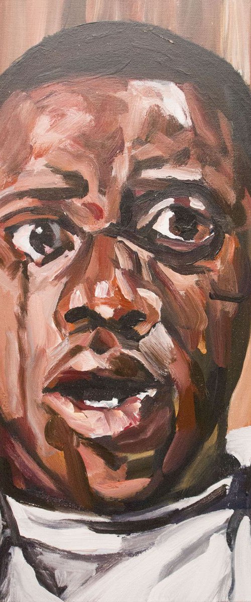 The actor Daniel Kaluuya. by jérôme hémain