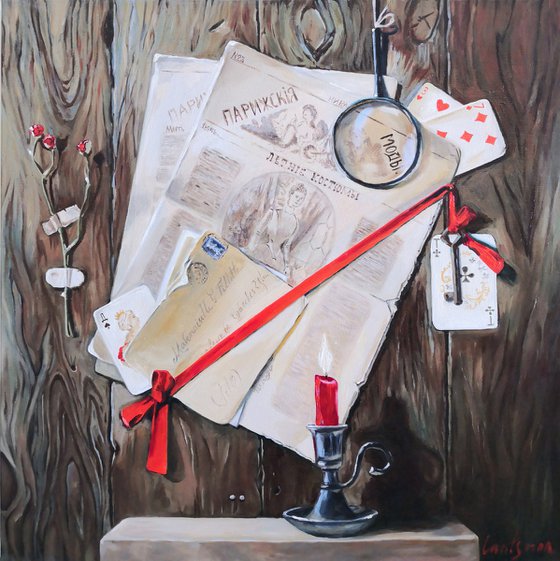 Trompe-l'Oeil realistic Still Life (Dutch still life)