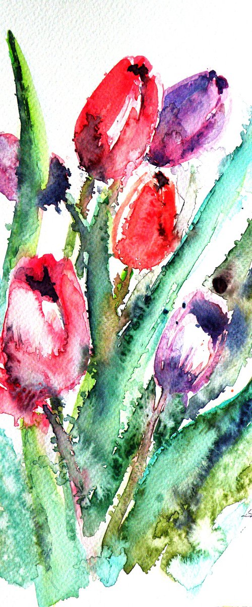 Tulips by Kovács Anna Brigitta