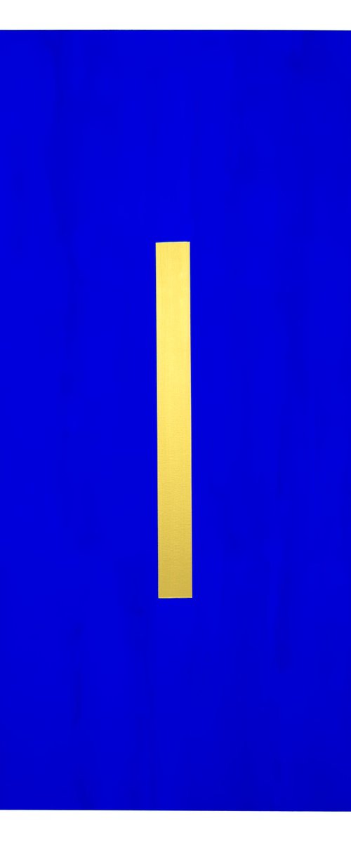 Blue | Gold •1 by Marta Obojska