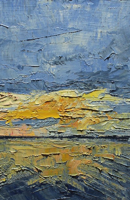 Lake Sunset by John Fleck