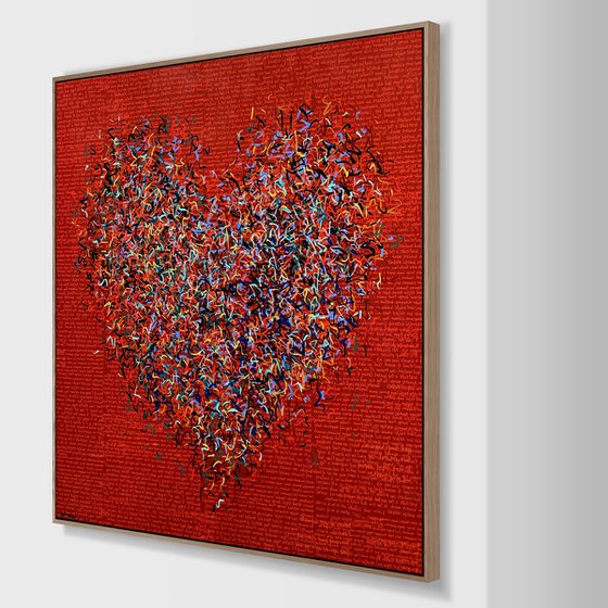 The Zen Optimist Four 127 x 127cm