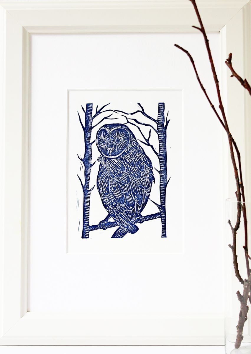 Winter Owl by Cally Conway