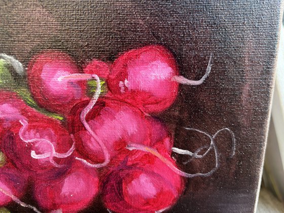 Still life with radish