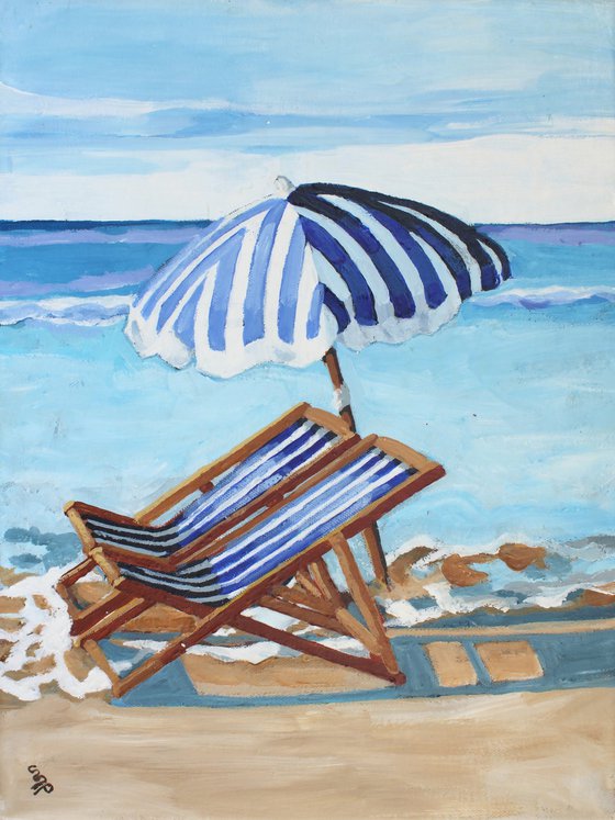 Striped Umbrella