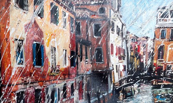 Venice in the Rain