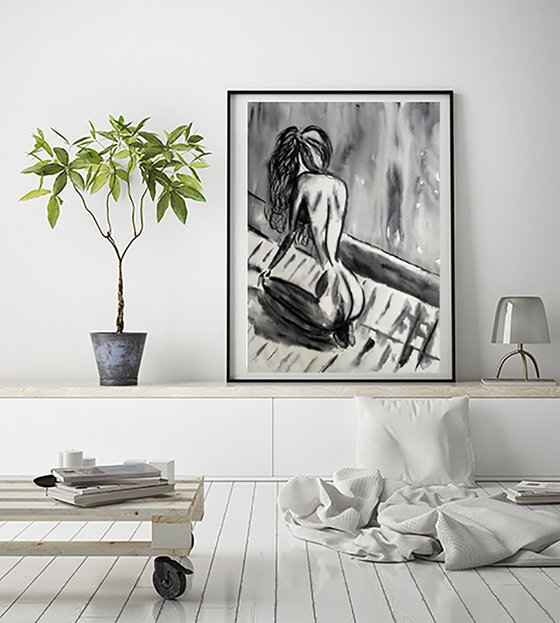 Woman Nude Painting