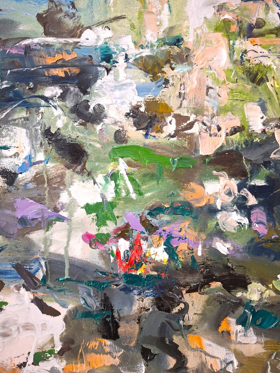 - Inner Pond - ? By Andrej Ostapchuk, 35 X 50, Artwork For Sale On Artfinder