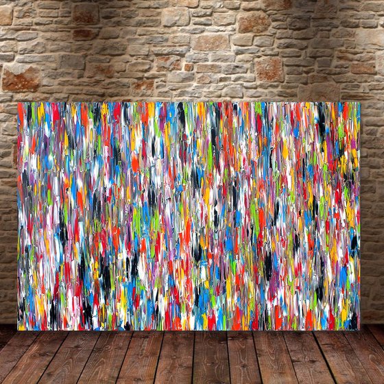 All In #19, 90 x 60 cm
