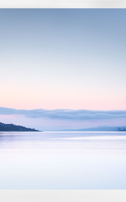 Pastel Dawn on the Clyde by Lynne Douglas
