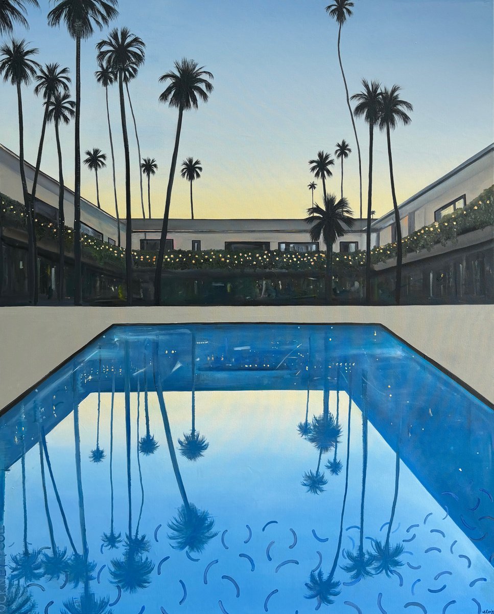 Hockney Pool by Emma Loizides