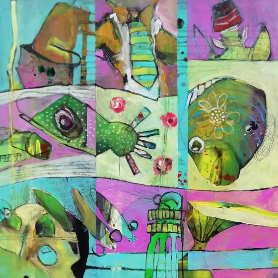 Abstract fragments 8