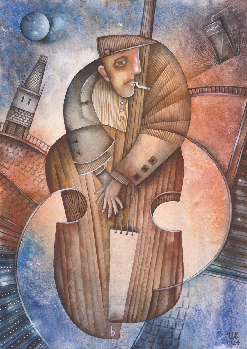 Night Solo on the Double Bass by Eugene Ivanov