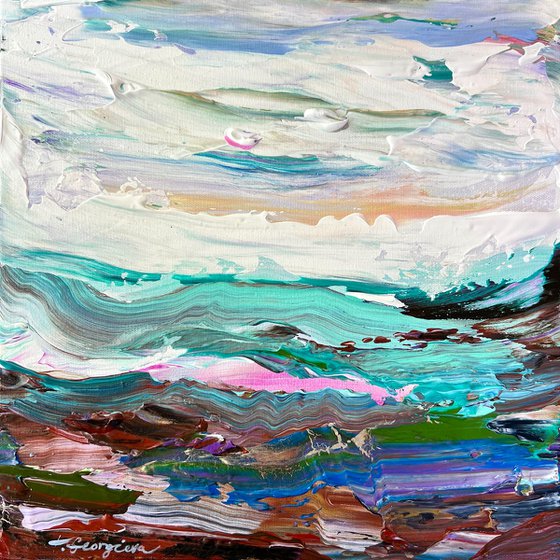 ‘Coastal study no.67' FRAMED