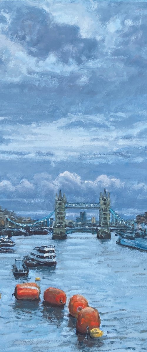 Towards Tower Bridge II by Ben Hughes