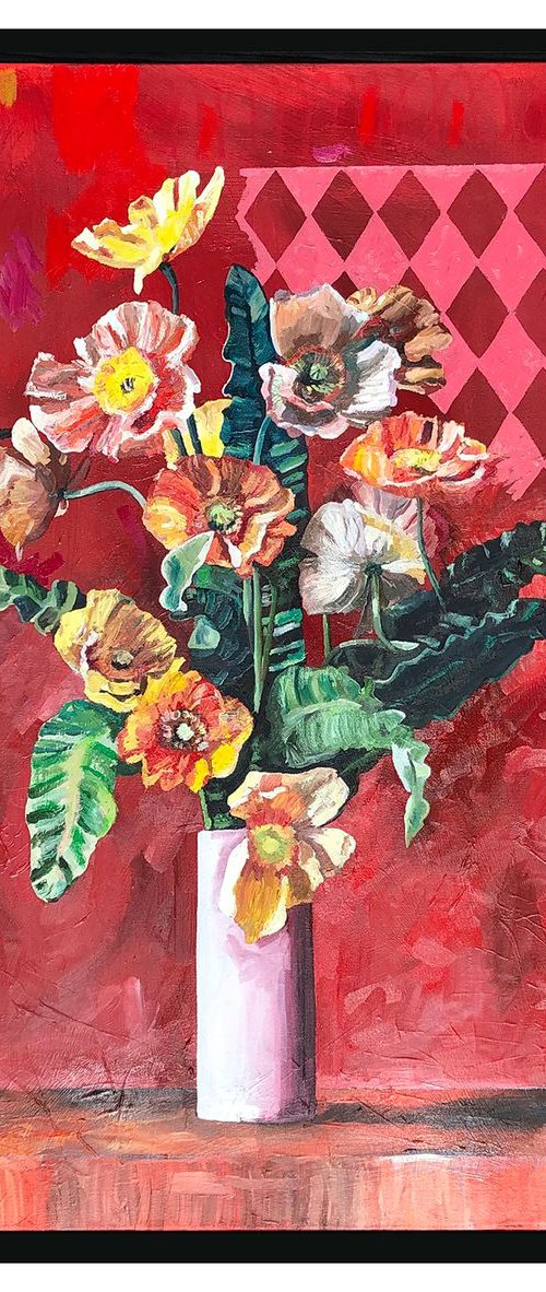 "Untitled" (red still life) by Jonathan McAfee