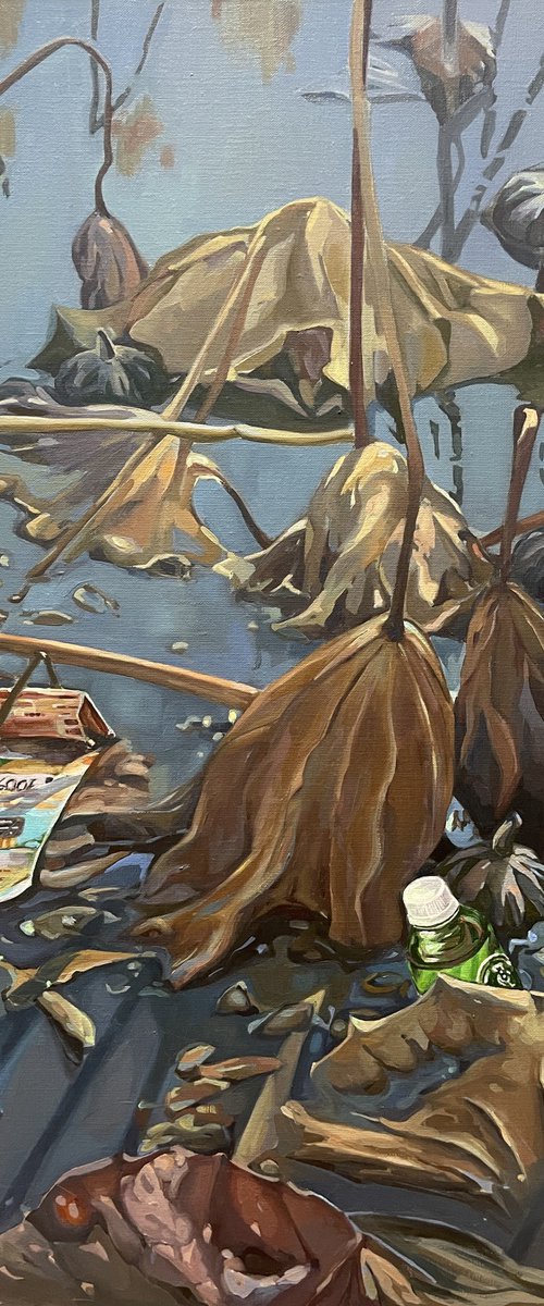 Pond. The Confluence of Realities by Guzel Min