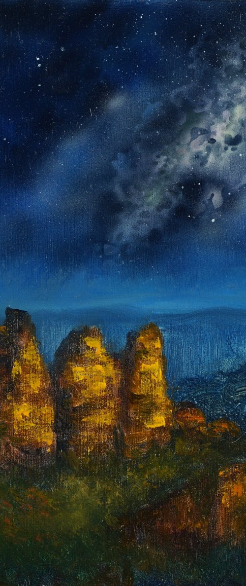 Three Sisters at Night by Christopher Vidal