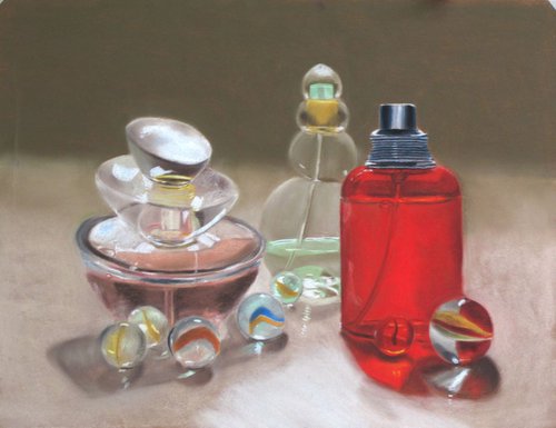 Perfumes and balls by Michèle Decouvreur