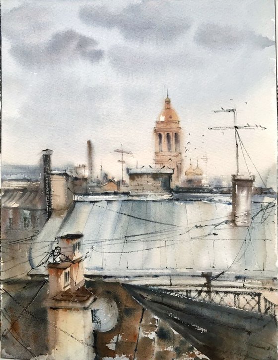Roofs of St. Petersburg. № 2