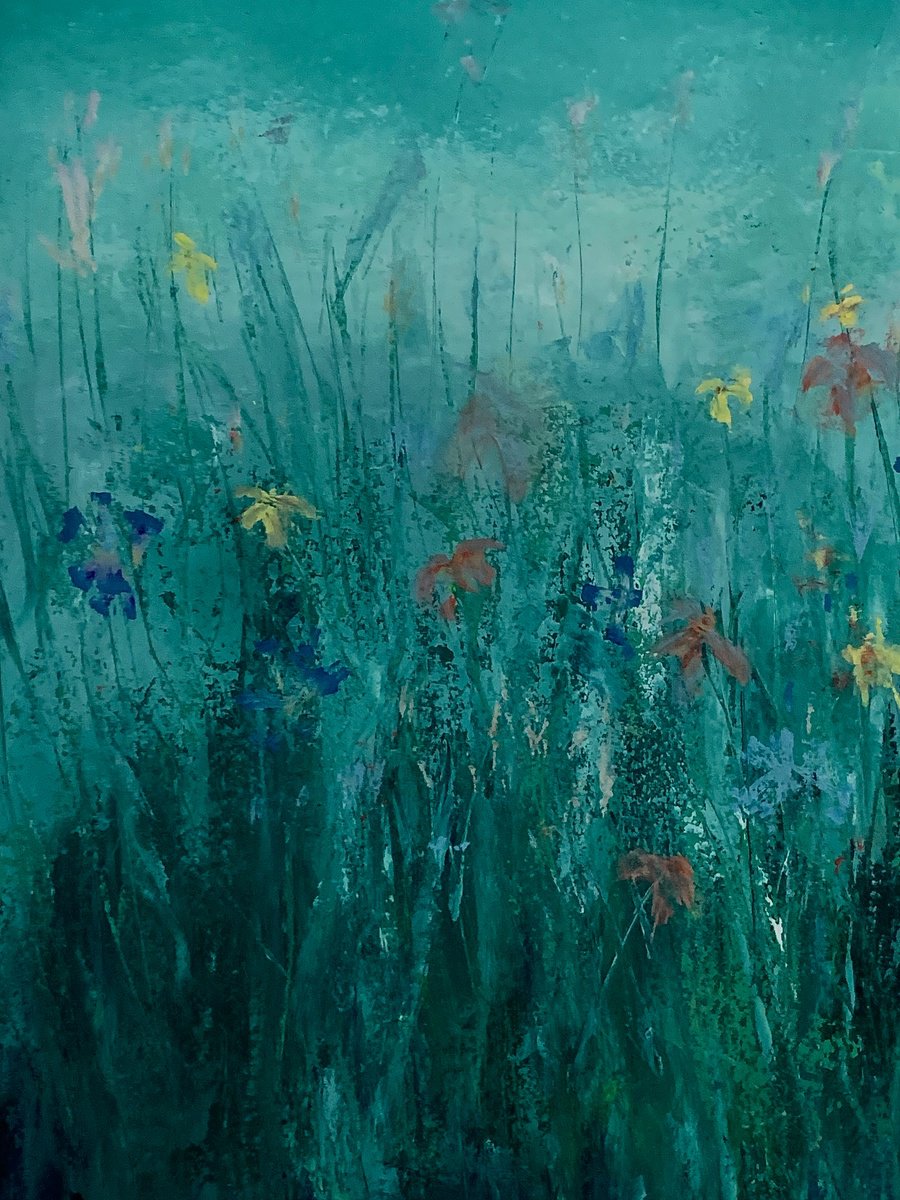Mid Summer Flowers by Renata Retrov