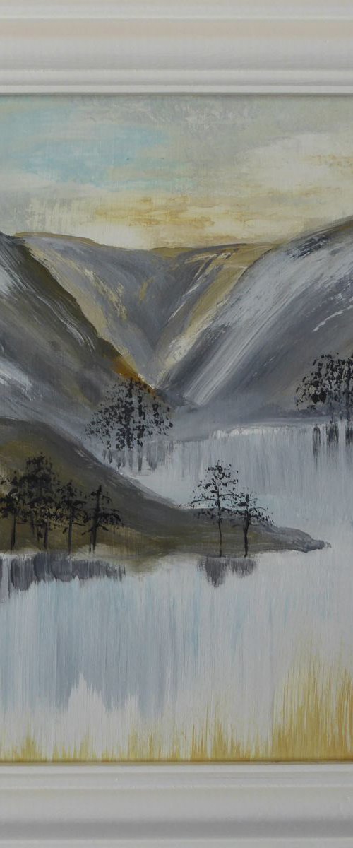 Haweswater, winter by Elaine Allender