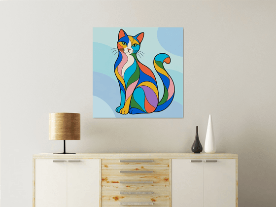Vibrant Cat #03
