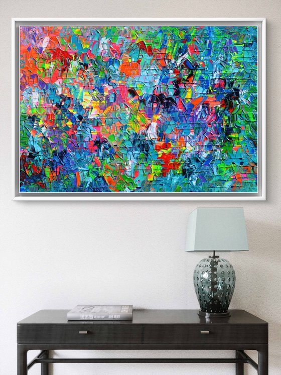 Palette 8 - Colorful Textured Abstract