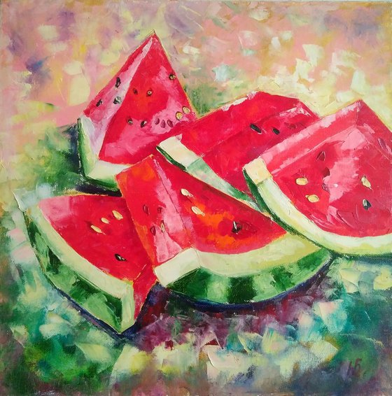 Watermelon Still Life