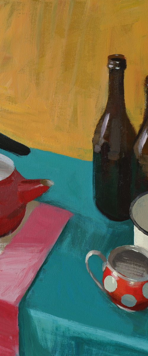 Red Teapot by Nikita Maksimchuk