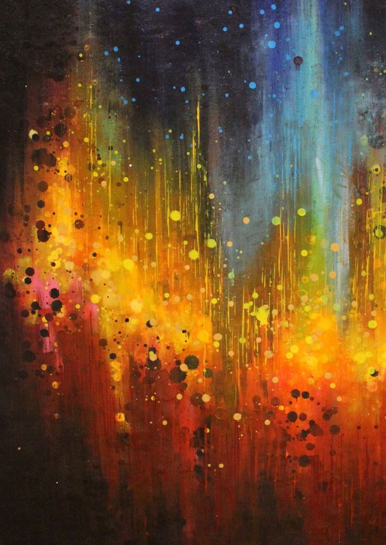 The Unseen #2 - Large original abstract painting