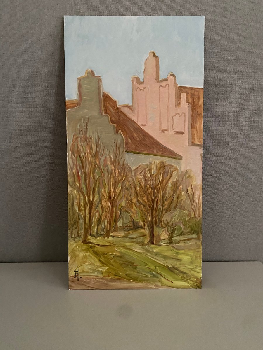 Soft Spring Morning By Elena Bulatova, 12 X 24, Artwork For Sale On Artfinder