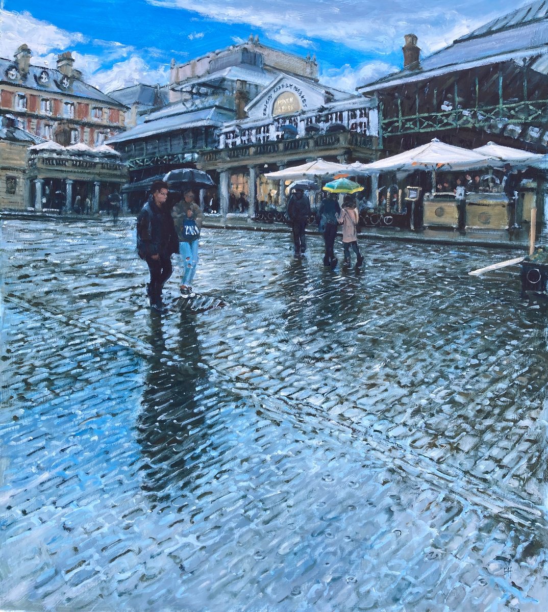 Covent Garden I By Ben Hughes, 16 X 18, Artwork For Sale On Artfinder