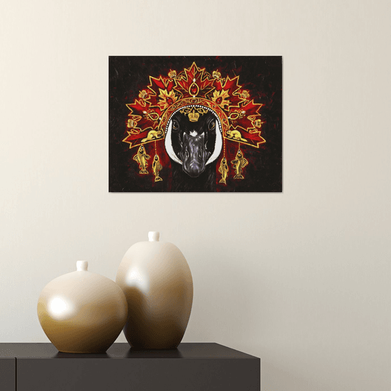 Crowned Goose Majesty