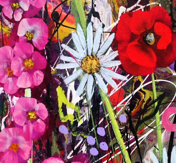 Radiant Chaos, Floral Landscape