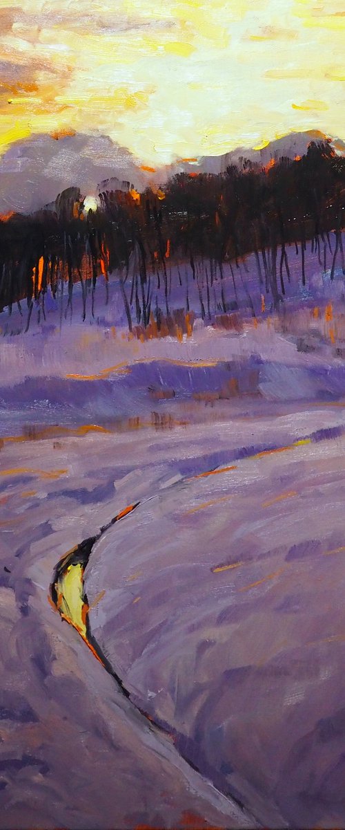 Winter landscape by Yuanyuan Liu