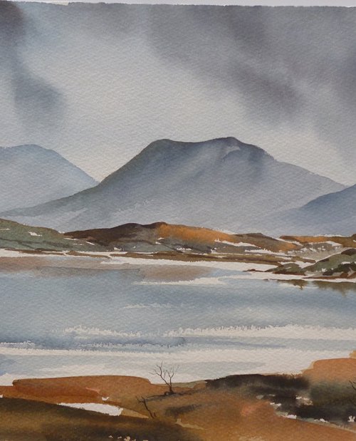 Derryclare lake, Connemara by Maire Flanagan