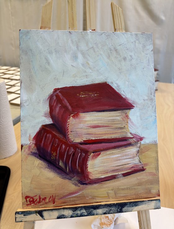 Vintage Books Still Life