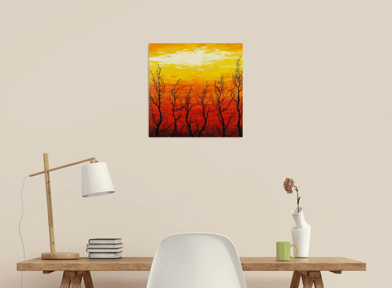 Sunny trees