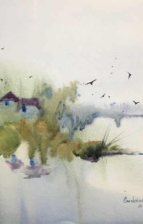 "Village edge. Danube Delta” by Iulia Carchelan