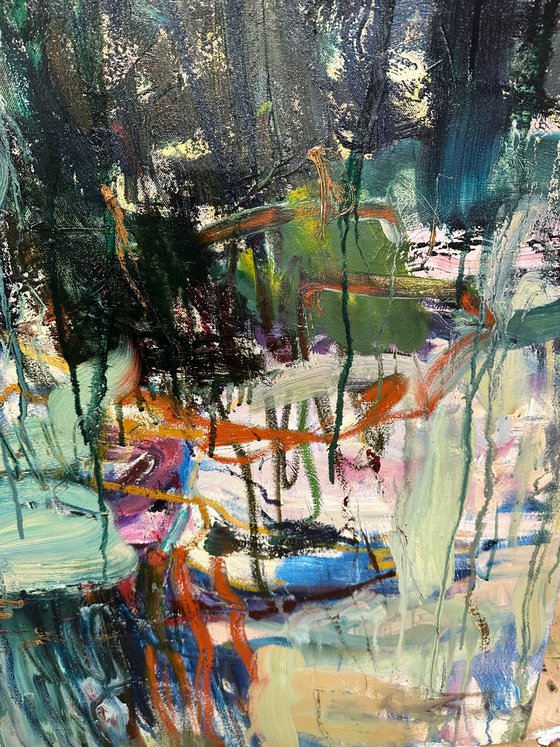 Lily pond. Last days of summer.