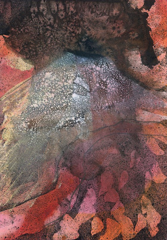 RED ORANGE VOLCANO