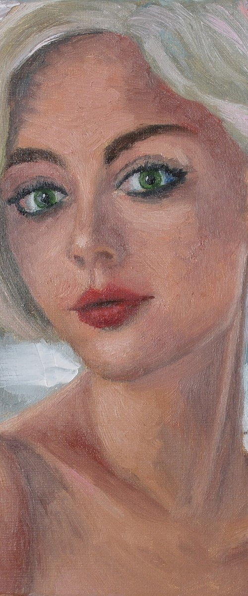 Green Eyes #9 by Juri Semjonov