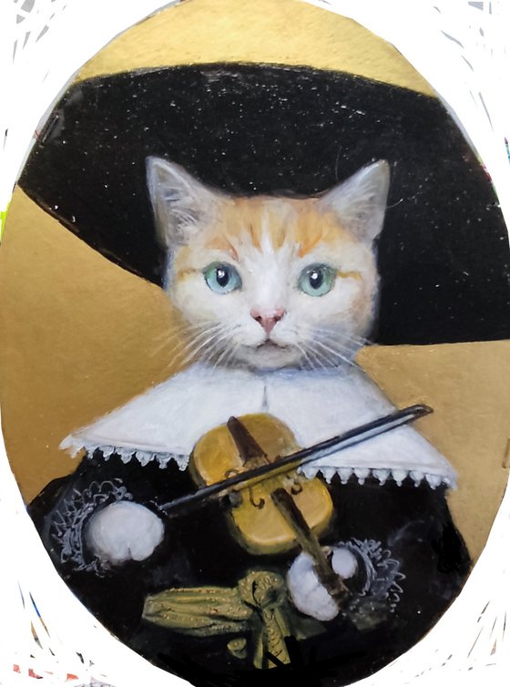 Cat Violinist